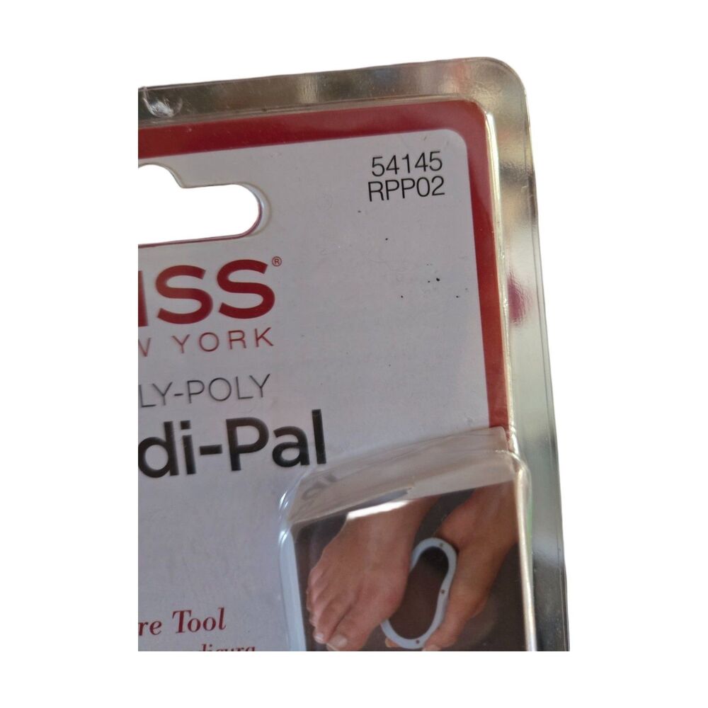 KISS Roly-Poly Pedi-Pal Compact Pedicure Tool Callus Rasp Emery File Foot RPP02 - Picture 2 of 4